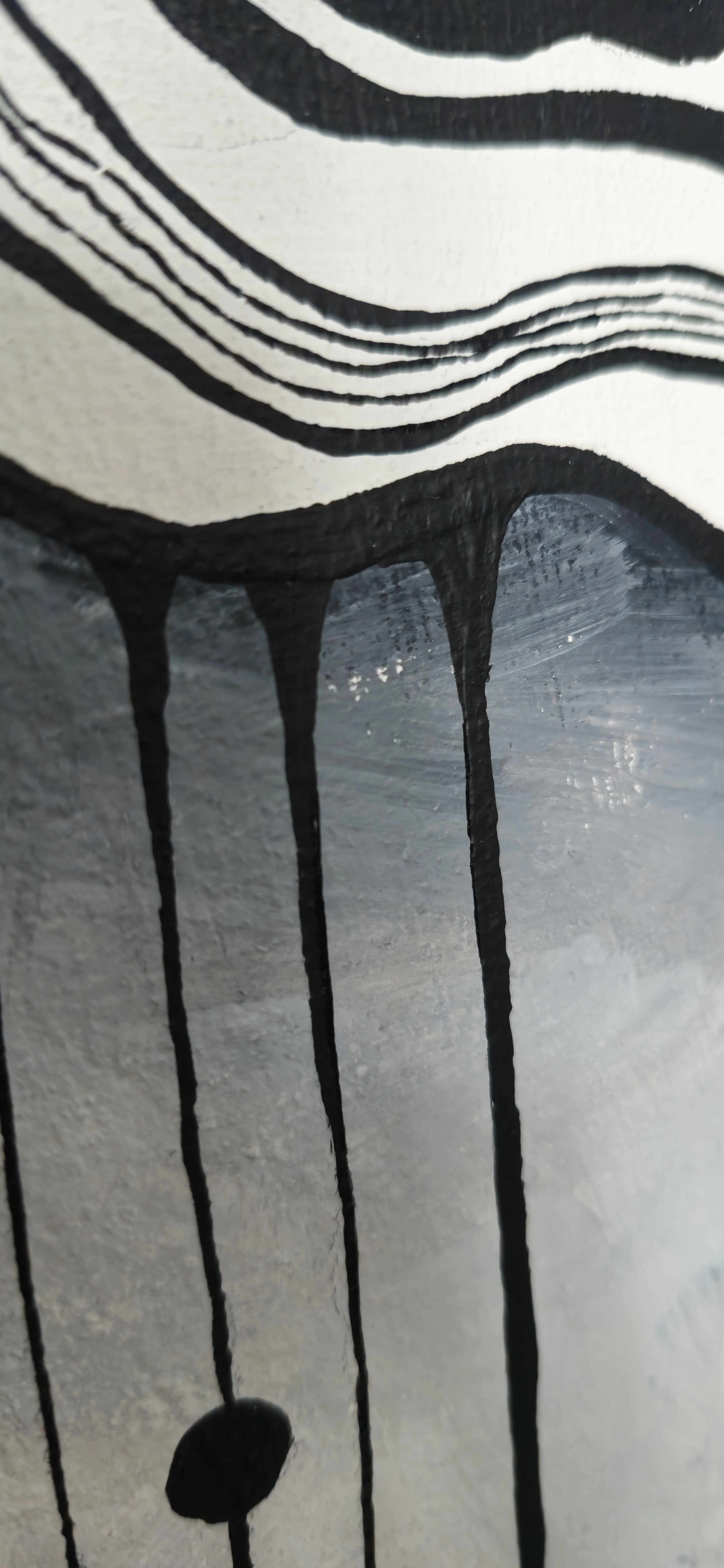 Image of Inner Echo 4 by Oksana Lopokha, size: 50х80, made of Acrylic on canvas, Painting medium, from Ukraine, part of the Внутрішнє відлуння series, priced at $650 Photo 3 of 5.